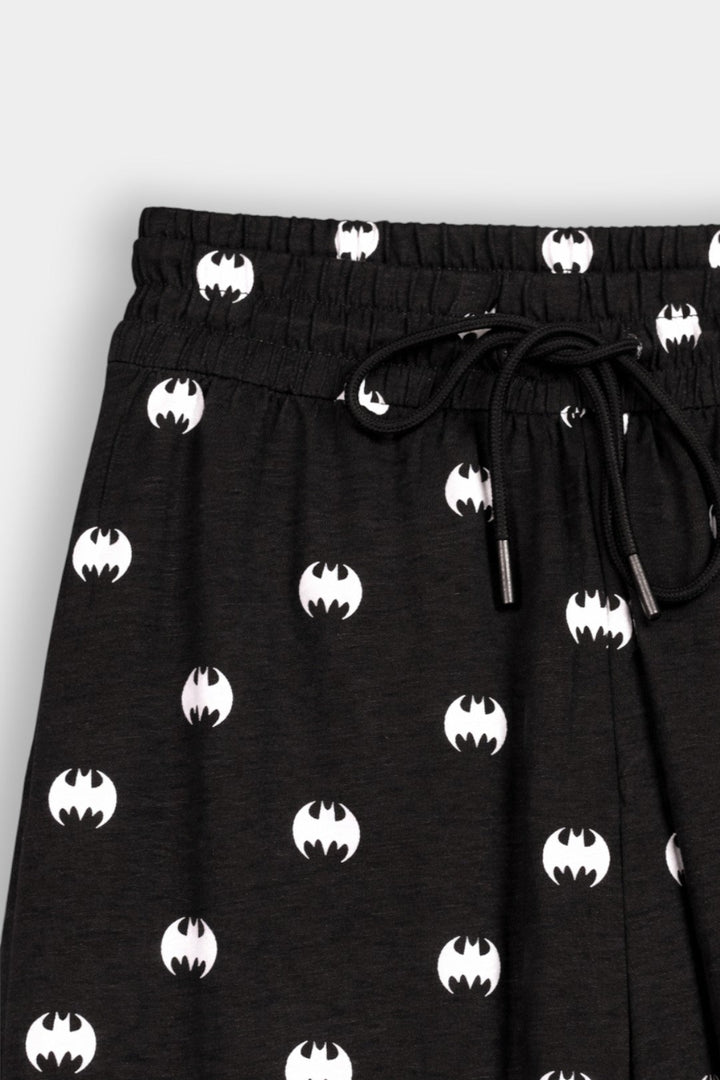 Men Trouser - Black Batman - Savys Retail - lounge wear
