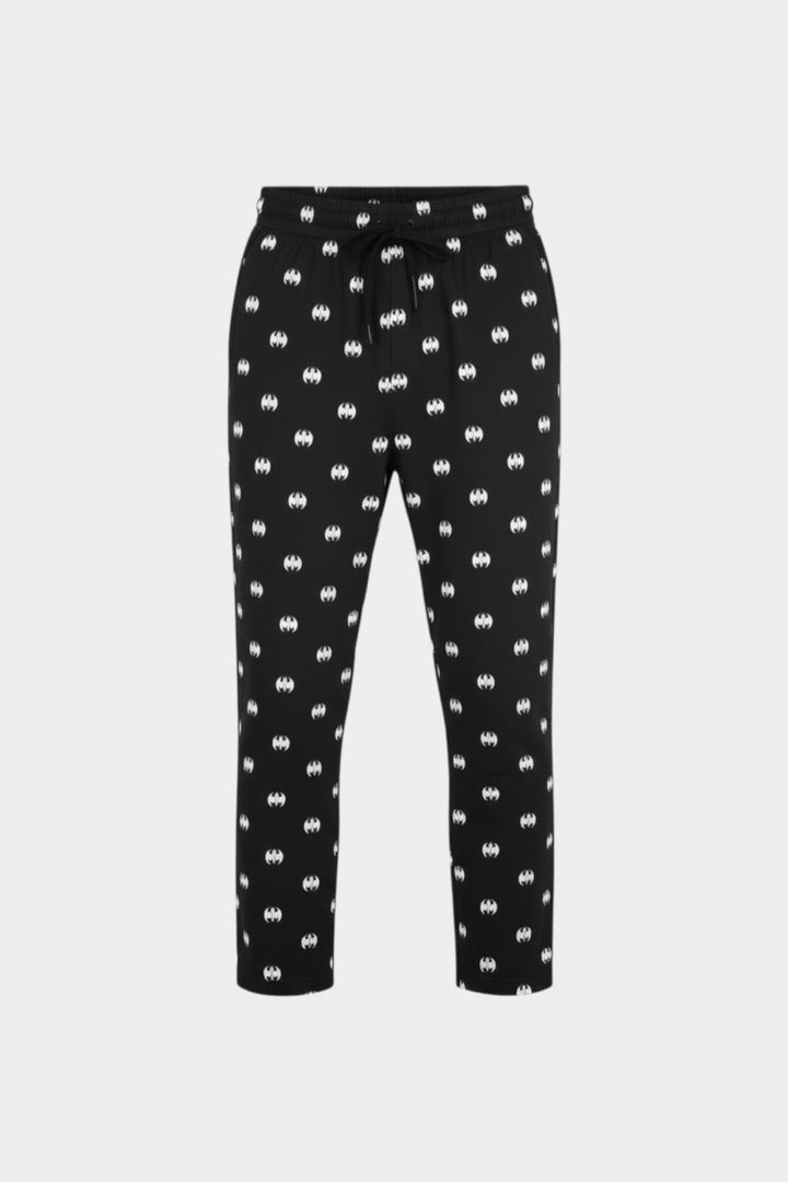 Men Trouser - Black Batman - Savys Retail - lounge wear