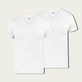 Men V Neck Undershirt (Pack of 2) - Savys - 