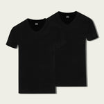 Men V Neck Undershirt (Pack of 2) - Savys - 