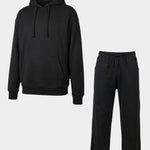 Men’s Classic Fleece Hoodie & Trouser Set - Savys - 
