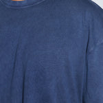 Navy Acid Washed Oversized Tee - Savys - 