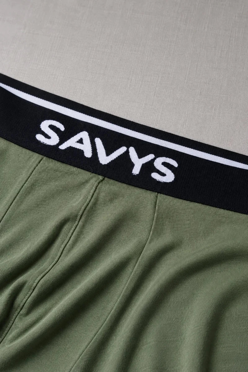 Olive Modal Boxershort - Savys Retail - underwear