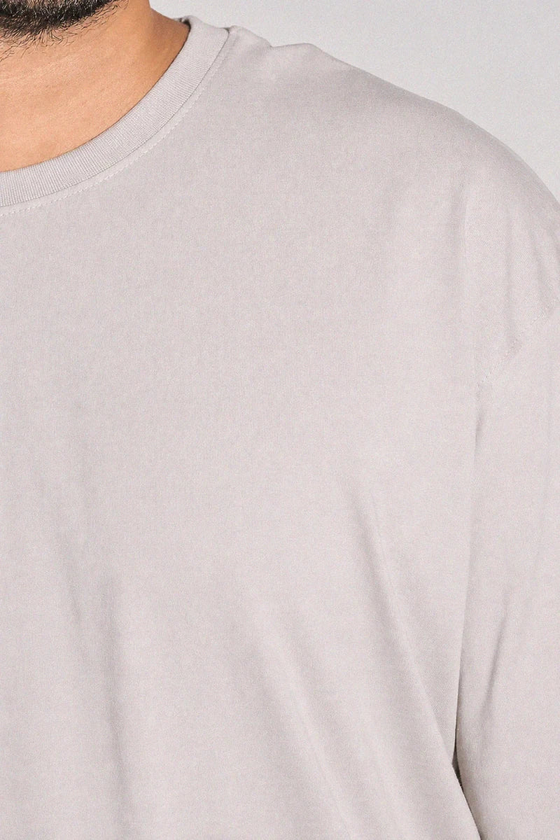 Oversized T Shirt - Dove - Savys Retail -