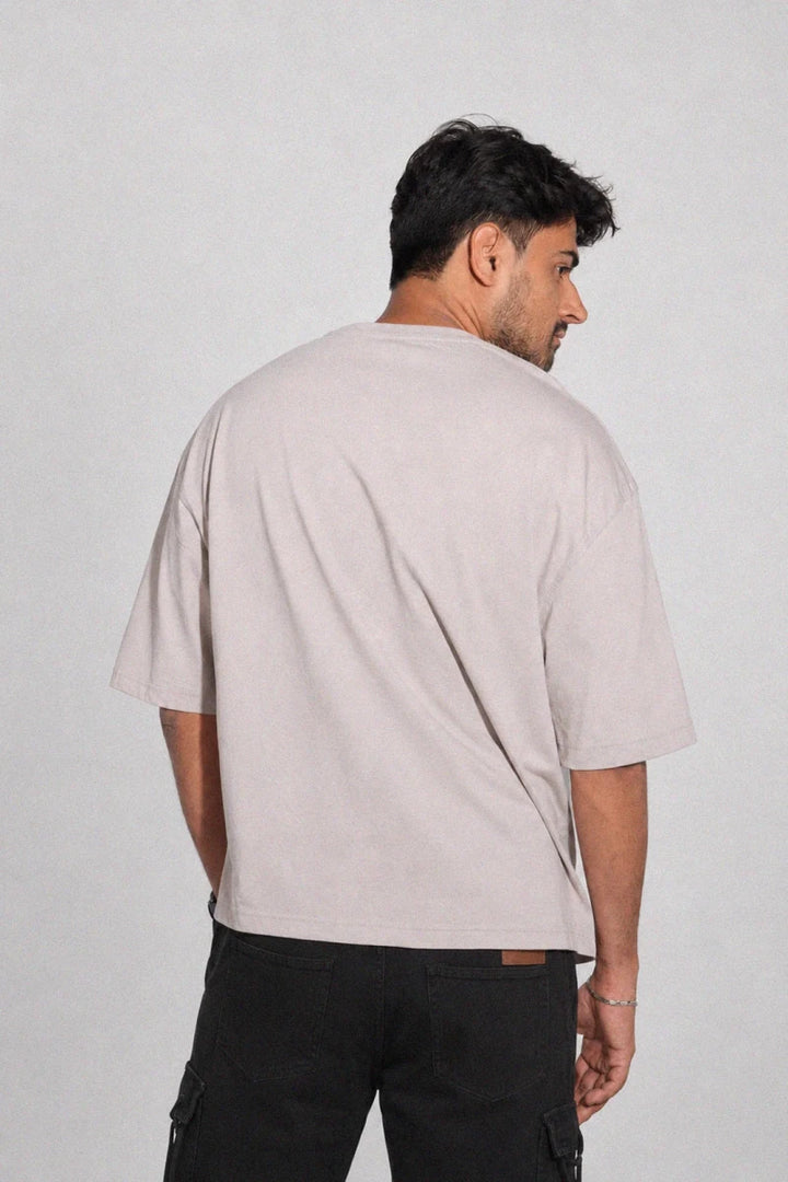 Oversized T Shirt - Dove - Savys Retail -