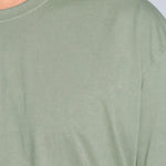 Oversized T Shirt - Olive - Savys Retail -