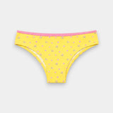 Panty (Pack of 3) - Floral Yellow - Savys Retail - Panty