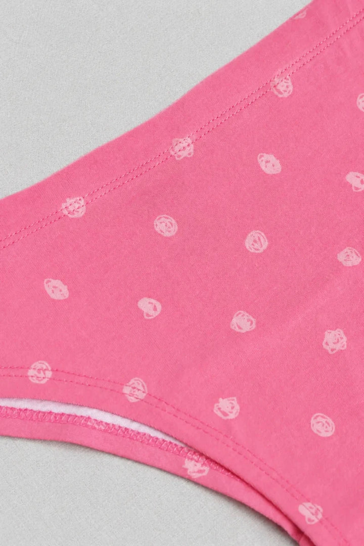 Panty (Pack of 3) - Pink Rossette - Savys Retail - Panty