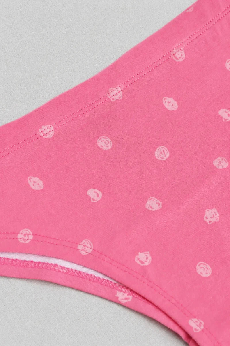 Panty (Pack of 3) - Pink Rossette - Savys Retail - Panty