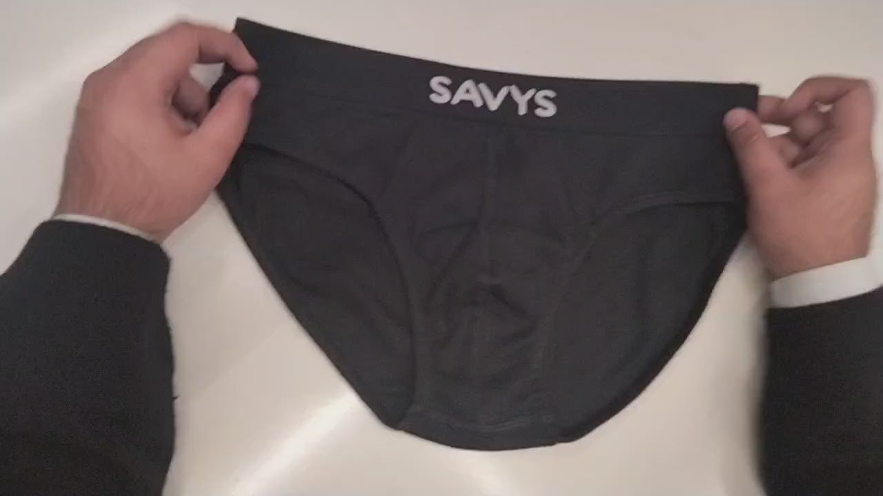 Men Ribbed Brief Underwear (Pack of 3)