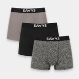 Printed Boxershort (Pack of 3) - Abstract Black - Savys Retail -