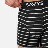 Printed Boxershort (Pack of 3) - Black Striper - Savys Retail -
