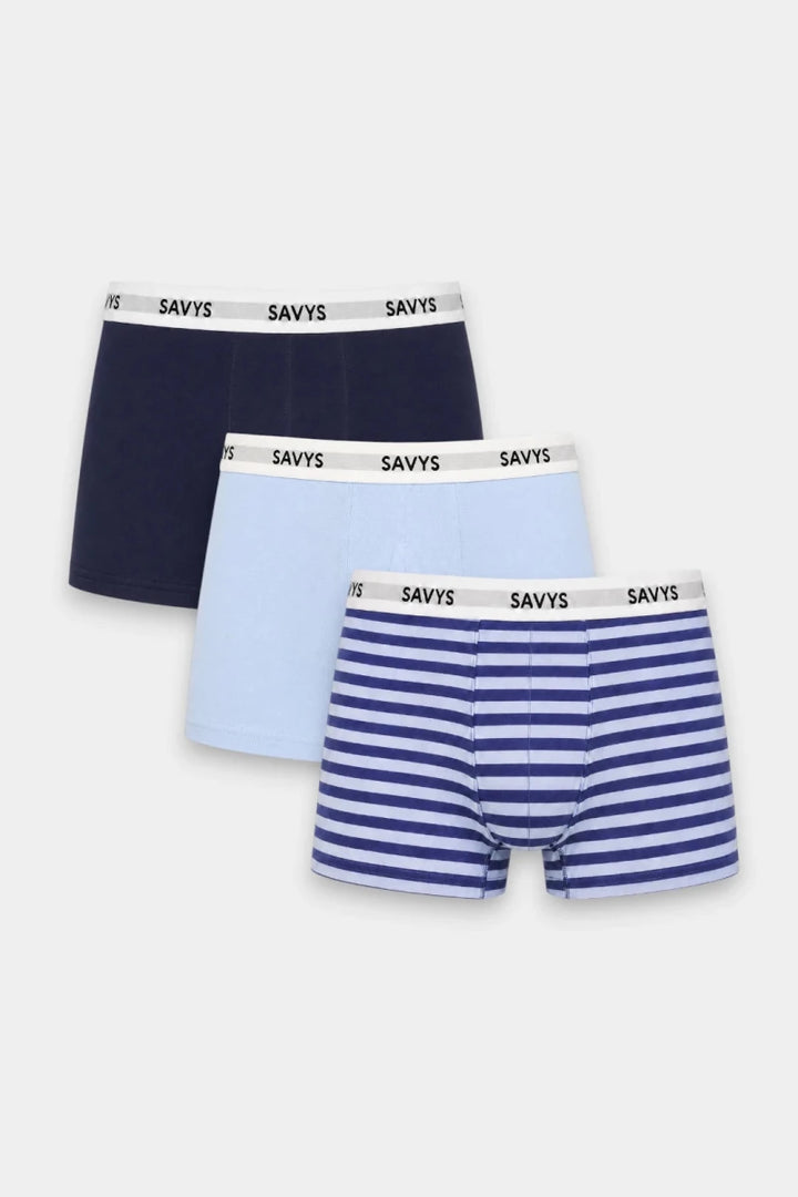 Printed Boxershort (Pack of 3) - Blue Harbour - Savys Retail -