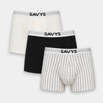 Printed Boxershort (Pack of 3) - Navy Orbits - Savys Retail -