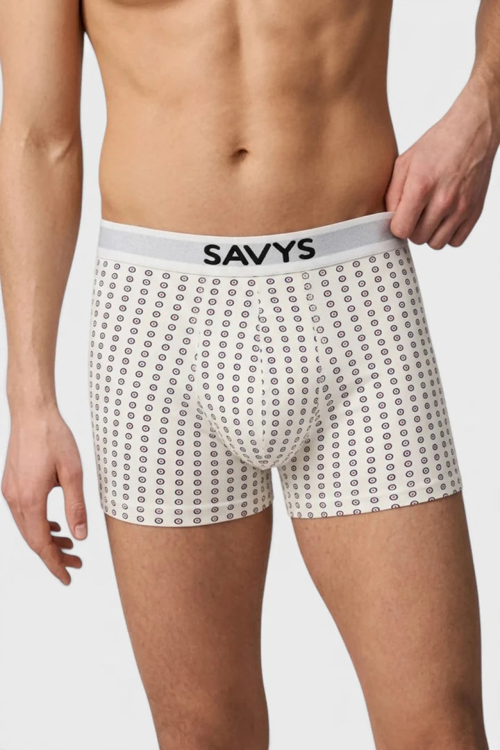 Printed Boxershort (Pack of 3) - Navy Orbits - Savys Retail -