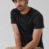 Regular Fit T Shirt - Black - Savys Retail -