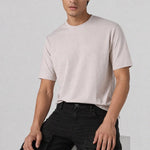 Regular Fit T Shirt - Dove - Savys Retail -