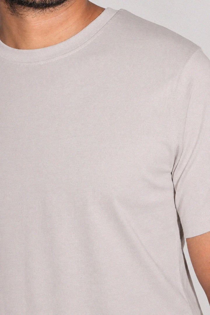 Regular Fit T Shirt - Dove - Savys Retail -