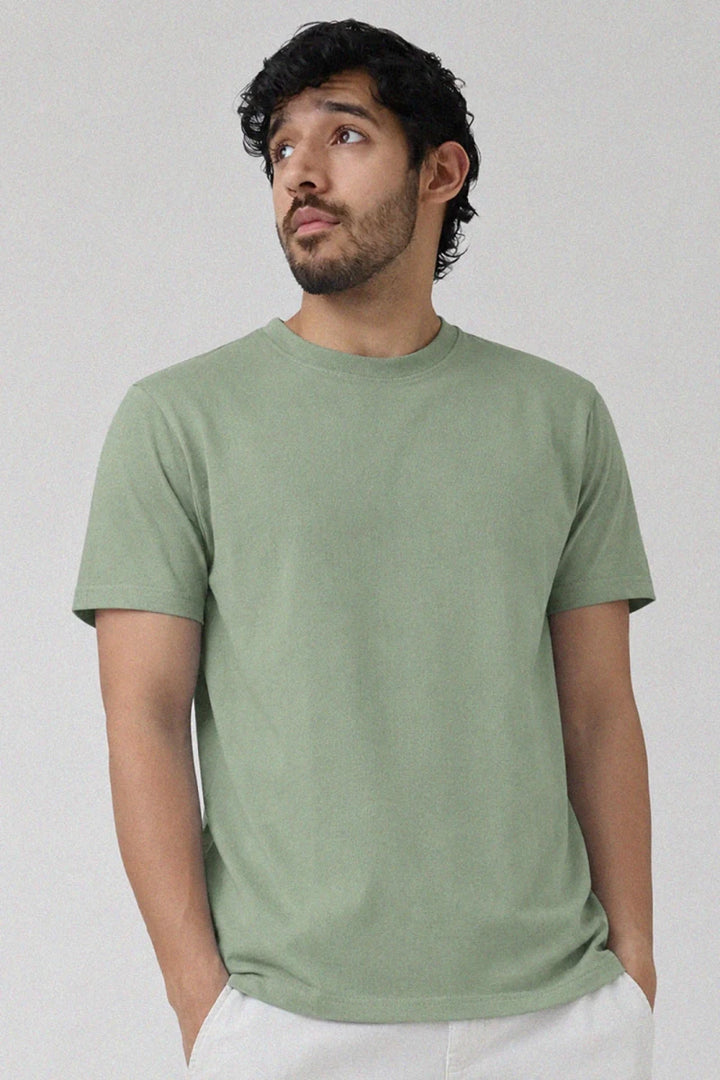 Regular Fit T Shirt - Olive - Savys Retail -