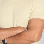 Regular Fit T Shirt - Pastel Yellow - Savys Retail -