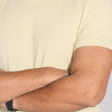 Regular Fit T Shirt - Pastel Yellow - Savys Retail -