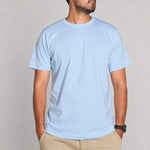 Regular Fit T Shirt - Sky Blue - Savys Retail -