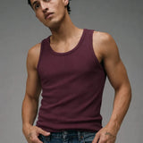 Rib Tank Top - Berry Wine - Savys Retail -