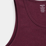 Rib Tank Top - Berry Wine - Savys Retail -