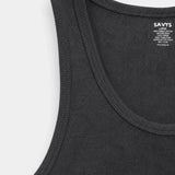 Rib Tank Top - Dark Grey - Savys Retail -