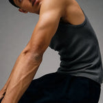 Rib Tank Top - Dark Grey - Savys Retail -