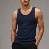 Rib Tank Top - Navy - Savys Retail -