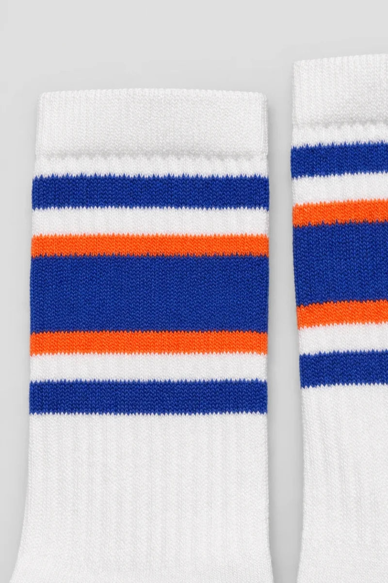 Sole Cushioned Varsity Crew Socks (1 Pair) – Blue Blaze - Savys Retail -