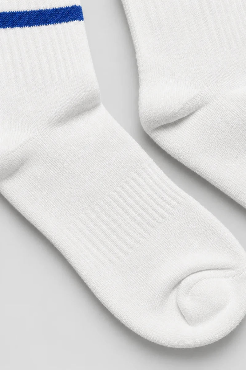 Sole Cushioned Varsity Crew Socks (1 Pair) – Blue Blaze - Savys Retail -
