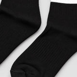 Sole Cushioned Varsity Crew Socks (1 Pair) – Midnight Black - Savys Retail -