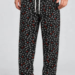 Straight Trouser - Black Diamond - Savys Retail - lounge wear
