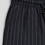 Straight Trouser - Black & White Striped - Savys Retail - lounge wear