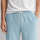 Straight Trouser - Blue & White Striped - Savys Retail - lounge wear