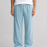 Straight Trouser - Blue & White Striped - Savys Retail - lounge wear