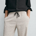 Straight Trouser - Ivory Mist - Savys Retail - lounge wear