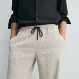 Straight Trouser - Ivory Mist - Savys Retail - lounge wear