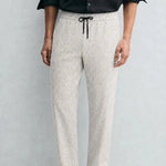Straight Trouser - Ivory Mist - Savys Retail - lounge wear