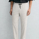 Straight Trouser - Ivory Mist - Savys Retail - lounge wear