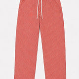 Straight Trouser - Red & White Striped - Savys Retail - lounge wear