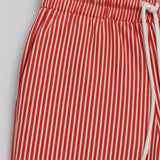 Straight Trouser - Red & White Striped - Savys Retail - lounge wear