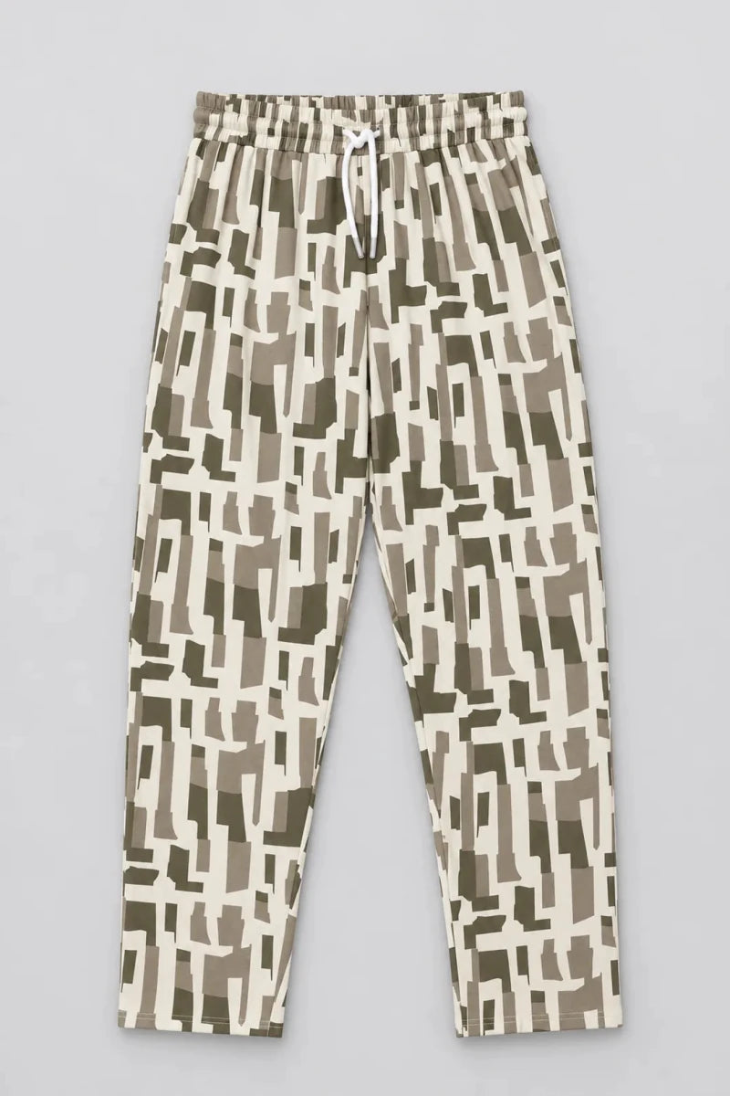 Straight Trouser - Urban Camo - Savys Retail - lounge wear