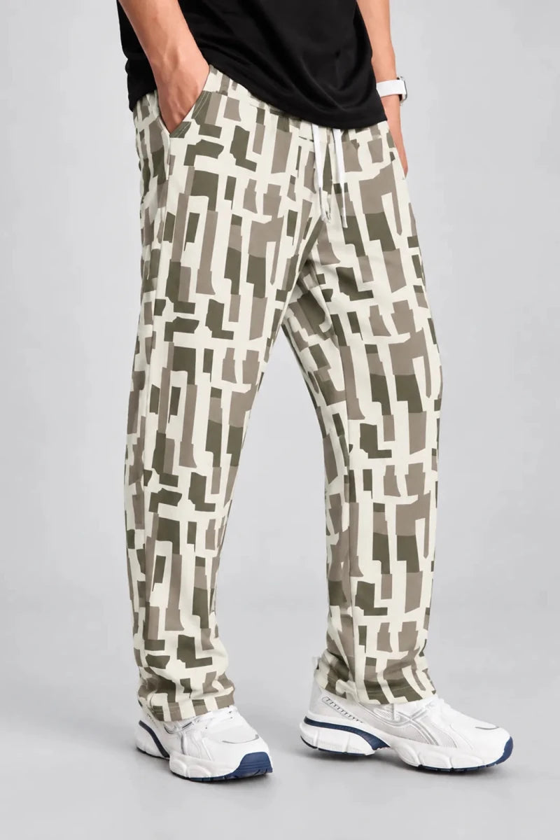 Straight Trouser - Urban Camo - Savys Retail - lounge wear