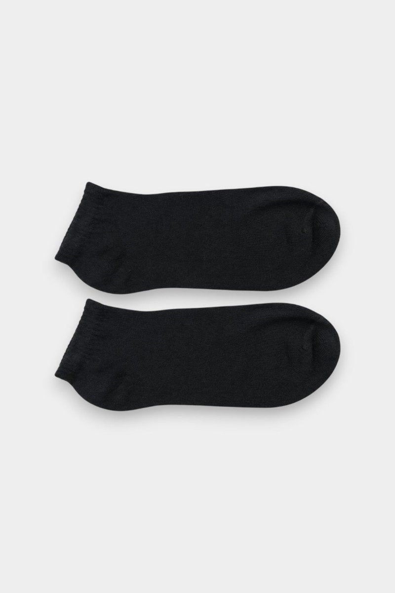 Unisex Low Cut Socks (1 Pair) – Black - Savys Retail - 