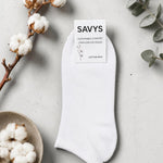 Unisex Low Cut Socks (1 Pair) – White - Savys Retail - 