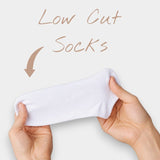 Unisex Low Cut Socks (1 Pair) – White - Savys Retail - 