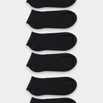 Unisex Low Cut Socks (3 Pair) – Black - Savys Retail - 